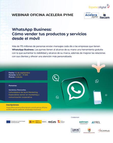 Webinar online y gratuito sobre Whatsapp business