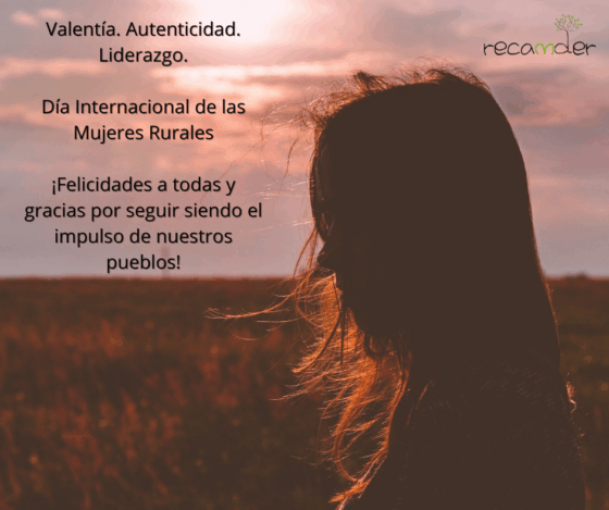 RECAMDER felicita a las mujeres rurales y recuerda que ellas son quienes sostienen la vida en nuestros pueblos