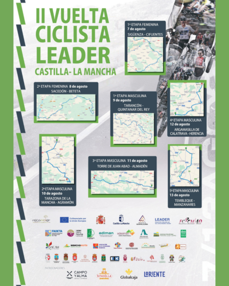 La II Vuelta Ciclista a Castilla-La Mancha LEADER será promocionada en la capital de España
