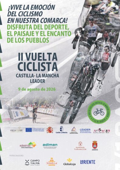 La II Vuelta Ciclista Castilla-La Mancha LEADER recorrerá ocho municipios de la Manchuela Conquense  