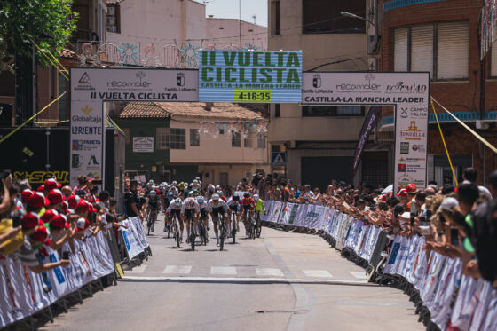 La II Vuelta Ciclista Castilla-La Mancha LEADER muestra la capacidad de la Manchuela Conquense para acoger grandes eventos