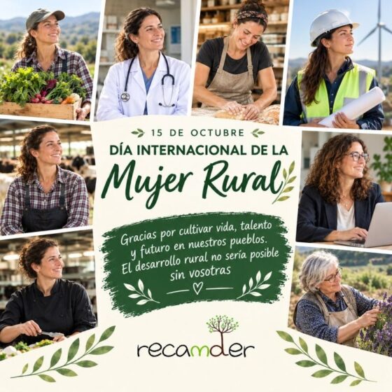 RECAMDER reivindica el papel esencial de las mujeres rurales en el desarrollo y futuro de los pueblos